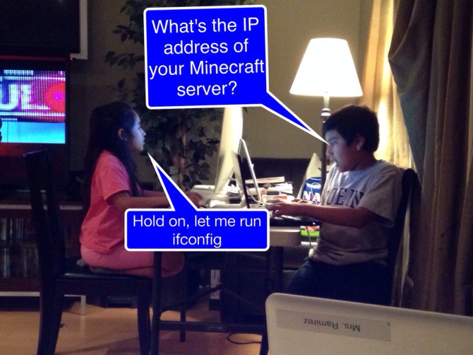 Brother-Sister Minecraft Hackfest