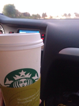 Quick stop @ Starbucks, Palo Alto